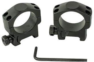ZEITWISE Rifle DOC - Zielfernrohrmontage 21mm Picatinny Rail Ø 30mm Montage-Ringe aus Aluminium Gewehr - Low-Profil 9mm