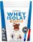 NUTRI & CO Whey Isolate Native - Jusqu’à 94% de Protéines - Pur Lait Français Low Lactose Digestion Facile - Riche en BCAA - Prise de Masse & Musculation - 900gr 30 portions goût Chocolat