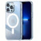 Mixroom - Cover Magnetica per iPhone 16 Pro Max, Compatibile con MagSafe, Custodia Antiurto Telefono, Ricarica Wireless, Retro AntiGraffio Trasparente