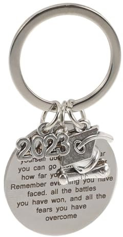 SOIMISS Graduierung Schlüsselanhänger Einzigartiger Schlüsselring Für Abschlusspartys Stilvolles Für Absolventen Praktische Taschenanhänger Deko