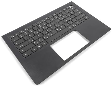 Dell Vostro 3420 USB-A Black Palmrest & HEBREW Keyboard for Plastic Chassis - 0HXH59 (0GXNN) (Renewed)
