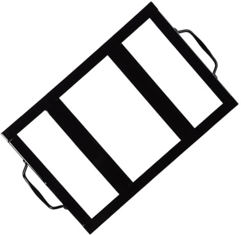 PartyKindom Edelstahl Salzplattenhalter Robustes Grillzubehör Praktischer Halter Für Salzstein Grillen Gas Holzkohlegrill Geeignet Für Küche Und BBQ