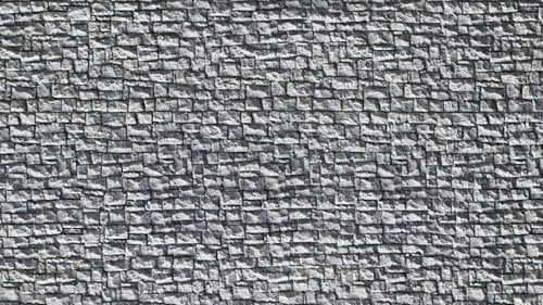 NOCH® Mauer, Hartschaum Bruchsteinmauer, 23,5 x 12,5 cm für Modellbau Spurweite H0