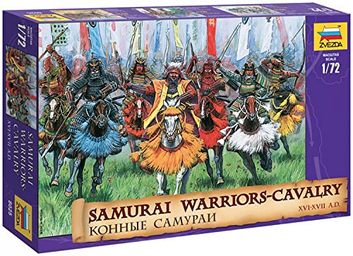 Zvezda 500788025-1:72 Samurai Warriors-Cavalry