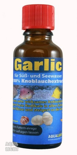 Aqua Light Knoblauch - 100% Reiner Knoblauchsaft 30 ml für Aquarien & Teiche