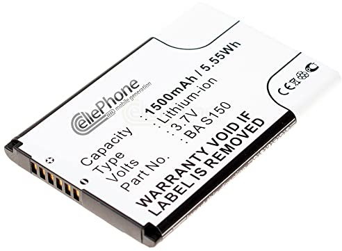 cellePhone Akku Li-Ion kompatibel mit HTC P3600 P4000 P6300 P6500 (Ersatz für BA S150)