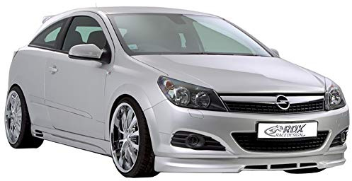 RDX Racedesign RDFA087 Frontspoiler | kompatibel mit Opel Astra H GTC (ABS)