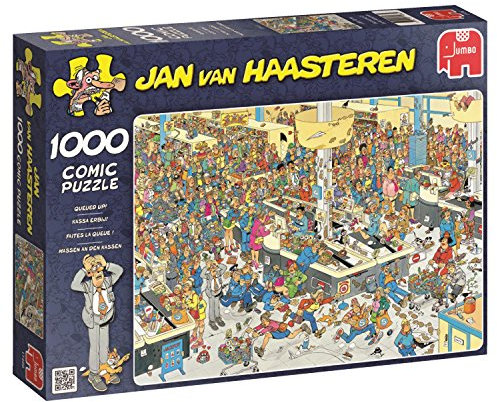 Jumbo 17466 - Jan van Haasteren - Massen an den Kassen - 1000 Teile