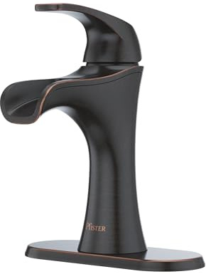 PFISTER LF042JDYY Jaida Single Control 10,2 cm Centerset Badezimmer Armatur in toskanischer, Tuscan Bronze
