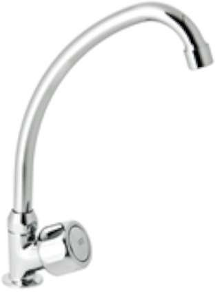 Genebre gamma - Grifo repisa fregadero cano tubo vertical 215mm gamma