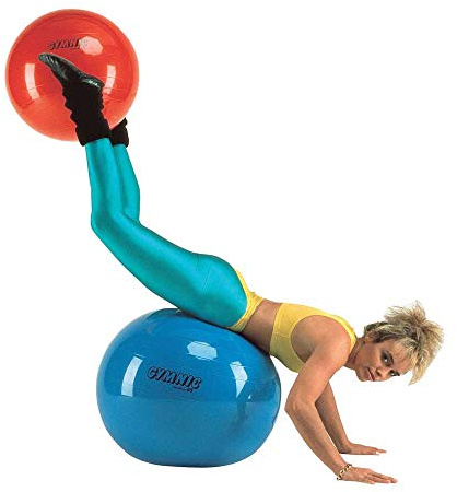 Behrend Gymnastikball Classic, Fitnessball Sitzball, GYMNIC Ball, elastisch, 95 cm, blau
