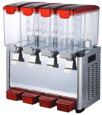 Kolie commercial 4x9L tanks hot & cold juice dispenser frozen drinks frozen fruit juice Beverage dispenser frozen juice machine Beverage ice tea drink dispenser juice machine