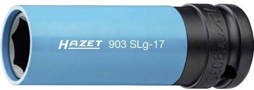 Hazet 903SLG-17-SB Außen-Sechskant Schlagschrauber-Steckschlüsseleinsatz 17 mm 1/2 (12.5 mm)