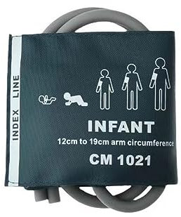 Huapa Neonatal/Infantil/Niño/Adulto/Adulto De Gran Tamaño/Adulto Muslo Brazalete De Presión Arterial Tubo Doble Para Monitor De Paciente Brazalete De Tubo Doble