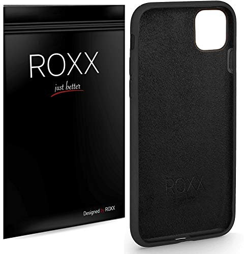 Roxx Hard Case Silikon Hülle | Kompatibel mit Apple iPhone 11 Pro Max | Wie das Original nur Besser | Testsieger