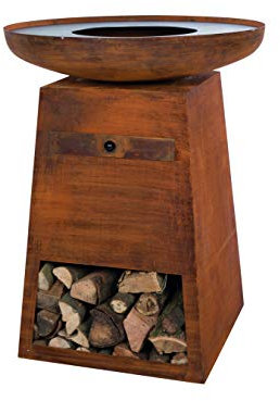 Red Fire ORION Brasero et grill Acier rouillé Ø 60 cm