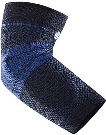 BAUERFEIND Ellenbogenbandage, EpiTrain, schwarz, Größe 4