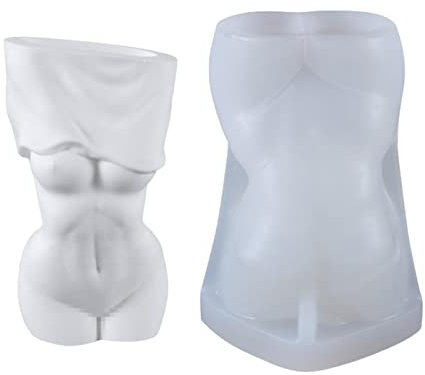 Niktule Sexy Lady Silikonform, Frauen entkleiden Körperform Kerzenform | -Körperkunstformen für Frauen zum Selbermachen von Seifen, Vasen, Anhängern und mehr hausgemachten Bastelarbeiten