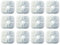 PET STANDARD Filtres à eau, compatibles avec fontaine à eau Catit® Pixi™, lot de 12