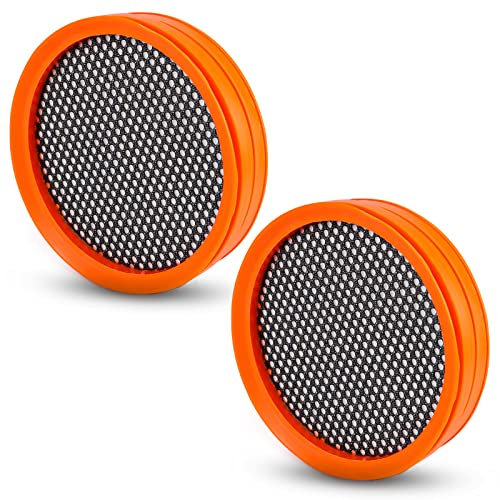 RUNEAY 2 Stück Ersatzfilter FC8009/01 für Philips Akkusauger SpeedPro & SpeedPro Aqua, Filter Zubehör für Philips FC6721 FC6722 FC6723 FC6724 FC6725 FC6726 FC6727 FC6728