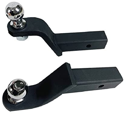 LERORA 50. X 50mm. Fester Anhänger Pinth Hook Tow Bar 4 Zoll Hitch Ball Mount 350 0kgs Rv. Teile Auto Camper Zubehör Caravan Bauteile(50mm Ball)