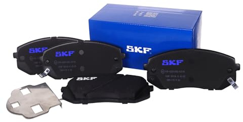 SKF Scheibenbremse Bremsbelag VKBP 80106 A-4er Set - Position Vorderachse Höhe 77 mm Länge 170 mm Breite 81 mm Dicke 16,5 mm - OE Qualität