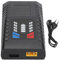 Alomejor Chargeur de Batterie au Lithium C4 AC, avec Affichage du Processus de, pour LIPO LIHV Life 2-4S, NIMH, NICD 5-8S (Prise UE 100‑240 V)