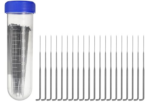 HARFINGTON 100Pcs Wool Felt Needle Set - 3.15 Long, Fine, Handcraft Felting Needles - Iron, Black, Sharp Points - Sewing Accessories