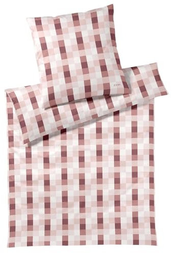 JOOP! Mako-Satin Bettwäsche Mesh Blush Kissenbezug einzeln 40x80 cm