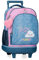 Enso Dreamer Mochila 2 Ruedas Azul 33x44x21 cms Poliéster 30,49L
