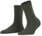 FALKE Women's Cosy Wool W So Viscose Cashmere Plain 1 Pair Socks, Green Military 7826, 5.5-8