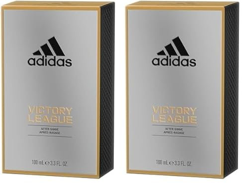adidas Victory League After Shave, anregend, langanhaltender Duft mit ätherischem Öl und Moschus, 100 ml (Packung mit 2)