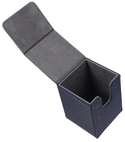 CORHAD Pu Leder Kartenbox für Sammelkarten mit Großem Fassungsvermögen und Praktischem Schutz für Trading Card Games und Aufbewahrung Kleiner Gegenstände