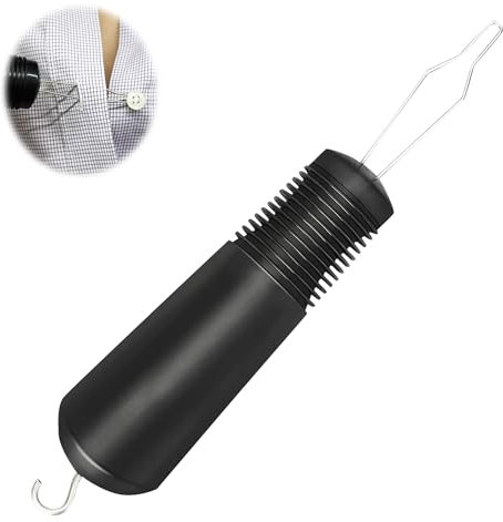 Button Hook and Zip Puller Black Button Aid Dressing Aid for Elderly People Disabled Person Button Hook Practical Arthritis Aids Disability Aids Buckle Puller Aids for The Elderly at Home