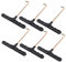 IWOWHERO 6stücke Teiliges Set Schuhbandstraffer Für Schlittschuhe Und Rollschuhe Für Hockey Und Eiskunstlauf Leicht Langlebig Und Tragbar