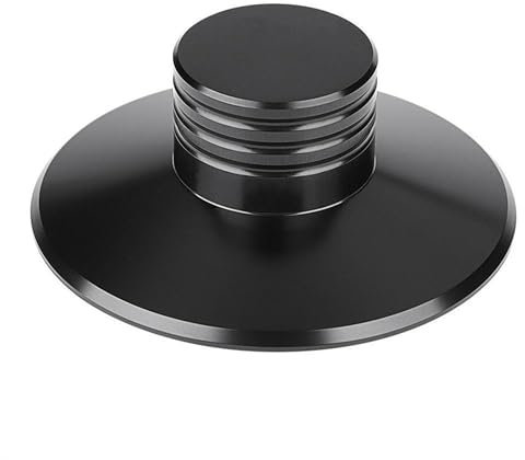 Tenlysound Schallplattengewicht-Stabilisator, Aluminium, 120 g, Schallplatten-Puck, LP-Gewichtsscheibe, Stabilisator, Vinyl-Klemme, Plattenspieler-Gewicht für Phono-Vinyl-Schallplattenspieler (RW120