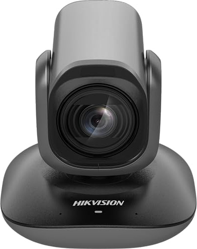 Hikvision Videocamera per videoconferenza, CMOS 4K, DS-UVC-P28, risoluzione 3840x2160, zoom ottico 12x, lunghezza focale massima 40,8 mm, USB 3.0 Type-C