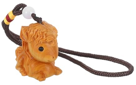 SEWOART Handgefertigte Kleine Ornamente Pferdefigur als Stressabbau Desktop Tierstatue mit Charmantem Design zum Dekorieren Beim Frühlingsfest
