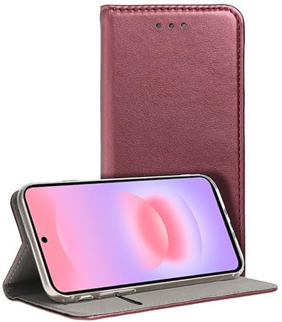 Cool Flip-Cover für Samsung A376 Galaxy, A37 5G, glatt, Burgunderrot