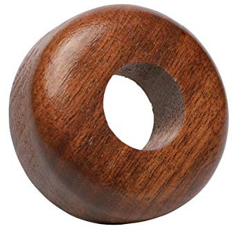 Heizkörperrosette 18 mm Echtholz Nussbaum