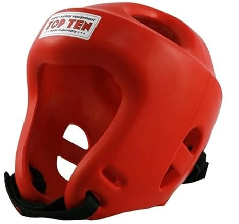 Top Ten Fight Kopfschutz rot rot M