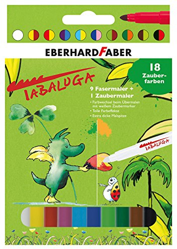 EBERHARD FABER Fasermaler Zaubermarker Tabaluga, 9 + 1 Etui