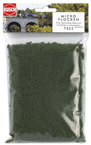 Busch-Jaeger 7322 - Micro-Flocken mittelgrün, Dekorationswaage, Schaumstoff, grün, 1 stück, 2E+1 Gramm, Digital, Handgerät, Gramm, Gegenstandwaage, Busch