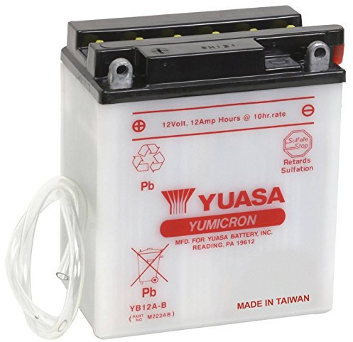 Yuasa YUAM222AB YB12A-B Batterie au plomb-acide Multicolore