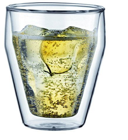 Bodum - 10481-10 - Titlis - Set de 2 Verres Double Paroi Empilables - 0,25 L