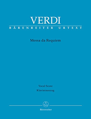 Messa da Requiem. Klavierauszug