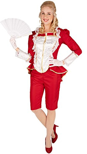 dressforfun tectake Frauenkostüm Venezianische Edeldame | Schicke Hose und Oberteil mit Reißverschluss (XXL | Nr. 301373)