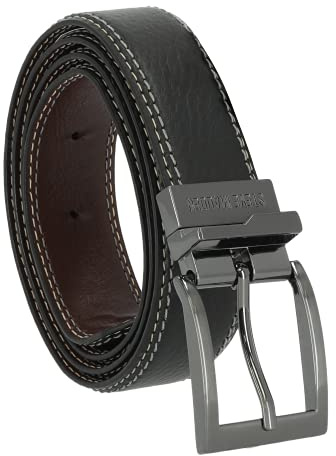 Steve Madden Men's Dress Casual Every Day Leather Belt
