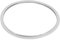VIFERR Dichtungsring Schnellkochtopf Pressure Cooker Lid Seal 22cm Silit Sicomatic Dichtungsring 22cm Gummi Schnellkochtopf Ersatzteile