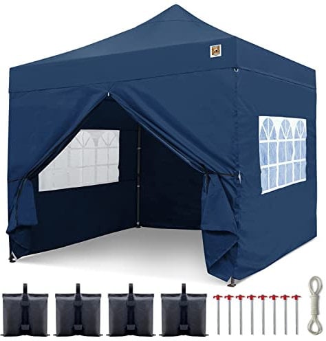 Gorilla Gazebo ® Pop Up 3x3m Heavy Duty Waterproof Commercial Grade Market Stall 4 Side Panels Leg Weights Pegs and Wheeled Carrybag